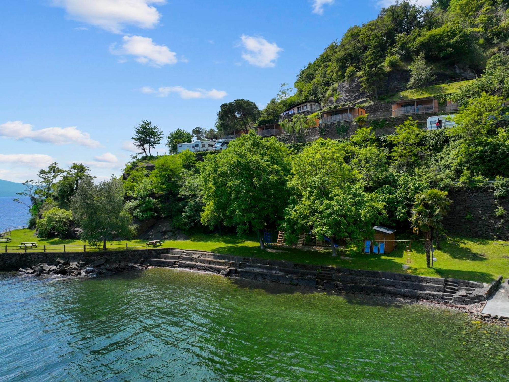 Lakeview Cannobio Camping & Resort Ngoại thất bức ảnh
