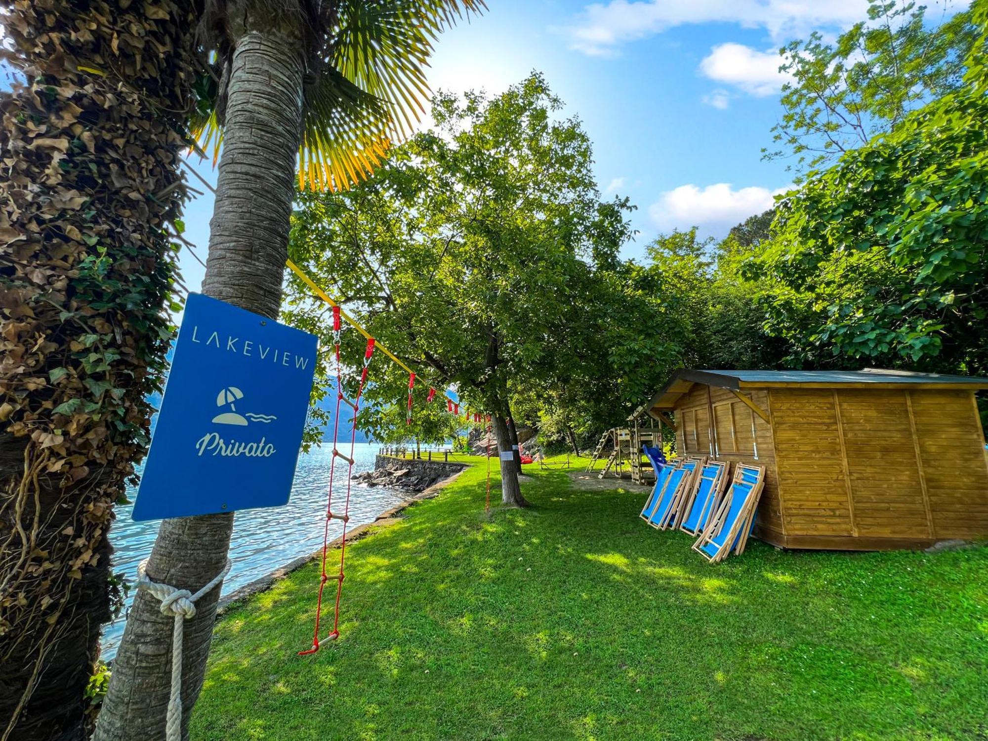 Lakeview Cannobio Camping & Resort Ngoại thất bức ảnh