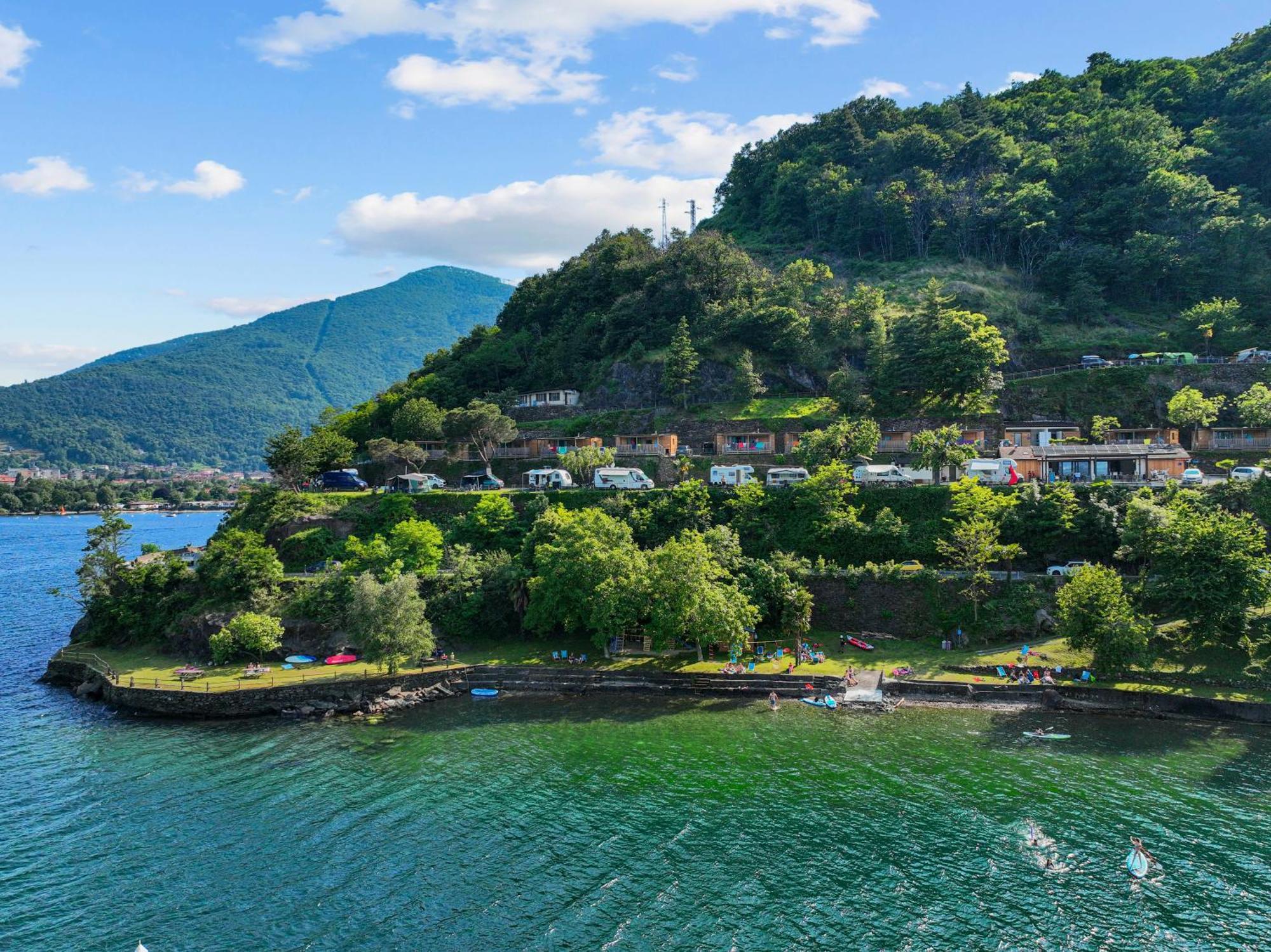 Lakeview Cannobio Camping & Resort Ngoại thất bức ảnh